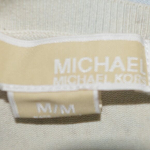 Michael Kors cardigan cozy sweater gorgeous torquise snakeprint sz med - Picture 3 of 5